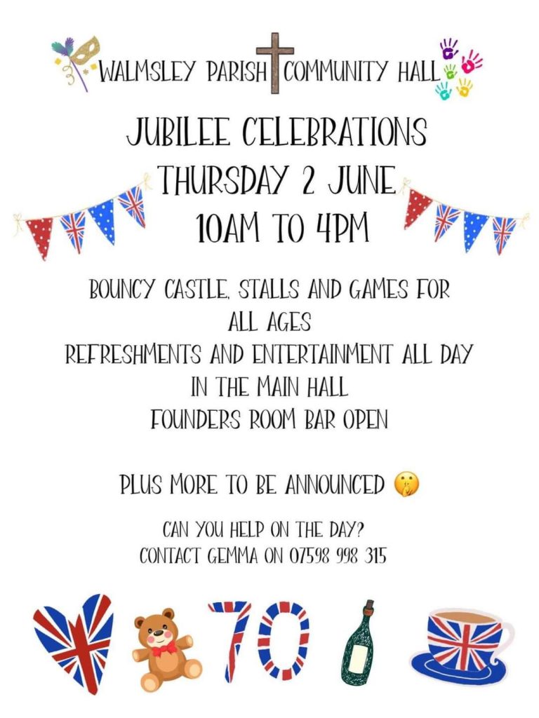 Jubilee Notice flyer